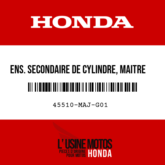 image de 45510-MAJ-G01 ENS. SECONDAIRE DE CYLINDRE, MAITRE AV. (NISSIN)