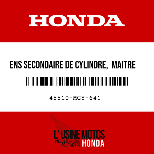 image de 45510-MGY-641 ENS SECONDAIRE DE CYLINDRE, MAITRE AV