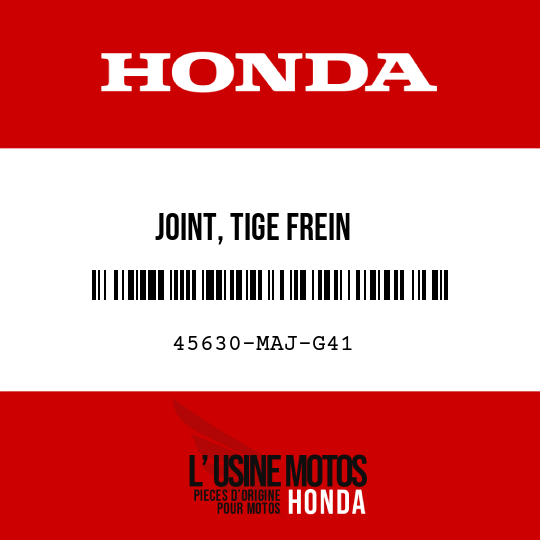 image de 45630-MAJ-G41 JOINT, TIGE FREIN