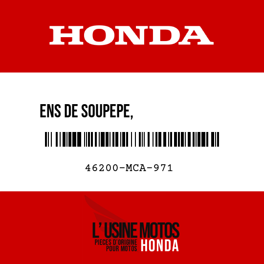 image de 46200-MCA-971 ENS DE SOUPEPE,              PROPORTIONNEMENT COMMANDE