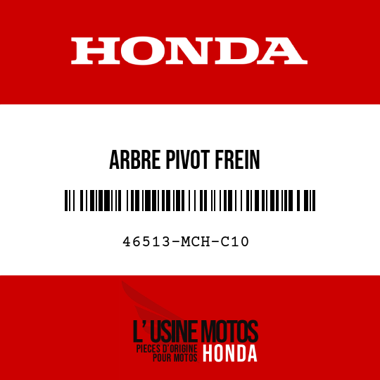 image de 46513-MCH-C10 ARBRE PIVOT FREIN