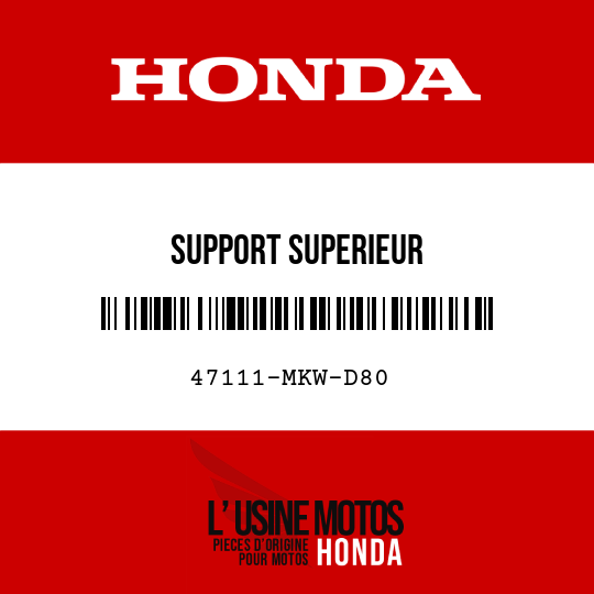 image de 47111-MKW-D80 SUPPORT SUPERIEUR