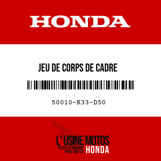 image de 50010-K33-D50 JEU DE CORPS DE CADRE