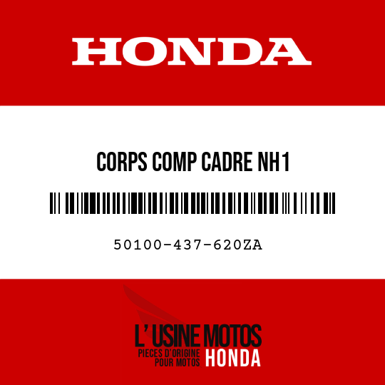 image de 50100-437-620ZA CORPS COMP CADRE NH1 