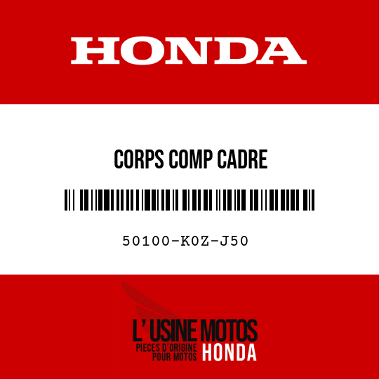 image de 50100-K0Z-J50 CORPS COMP CADRE
