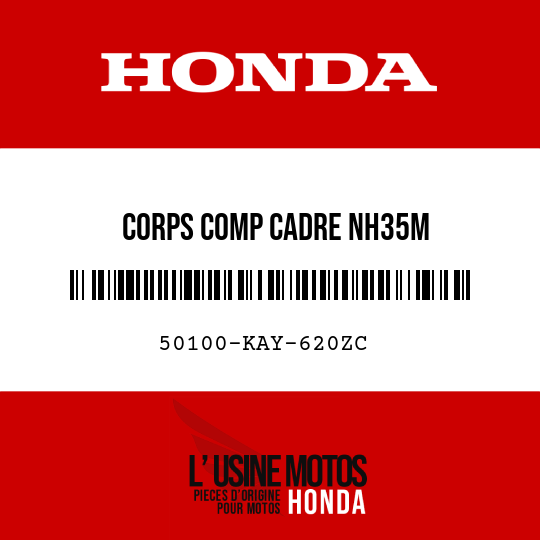 image de 50100-KAY-620ZC CORPS COMP CADRE NH35M 