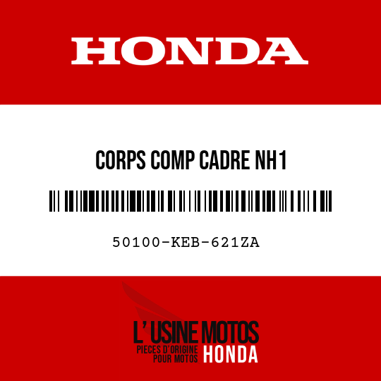 image de 50100-KEB-621ZA CORPS COMP CADRE NH1