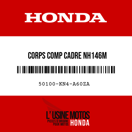 image de 50100-KN4-A60ZA CORPS COMP CADRE NH146M 