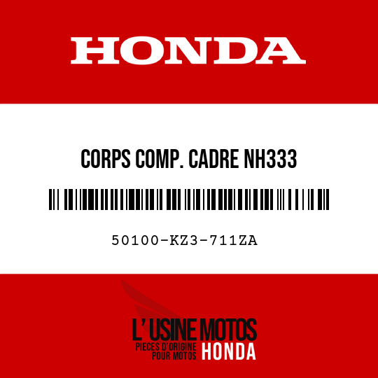 image de 50100-KZ3-711ZA CORPS COMP. CADRE NH333 