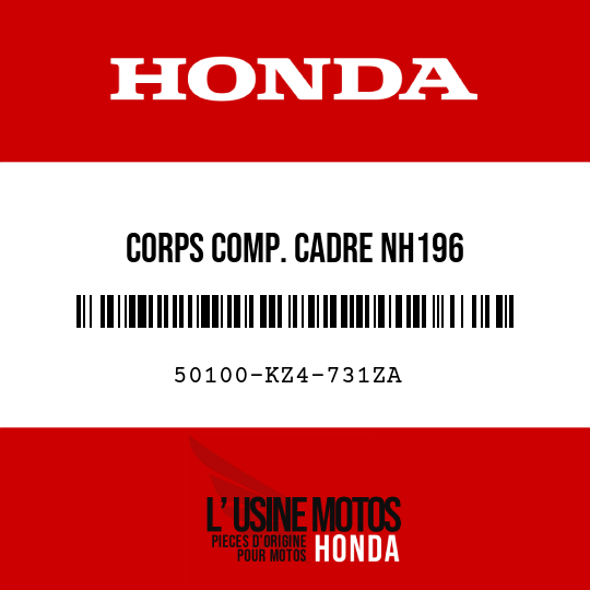 image de 50100-KZ4-731ZA CORPS COMP. CADRE NH196 