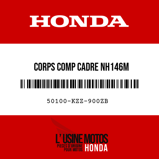 image de 50100-KZZ-900ZB CORPS COMP CADRE NH146M