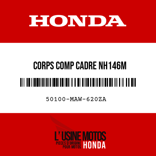 image de 50100-MAW-620ZA CORPS COMP CADRE NH146M 
