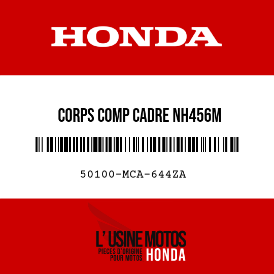 image de 50100-MCA-644ZA CORPS COMP CADRE NH456M 