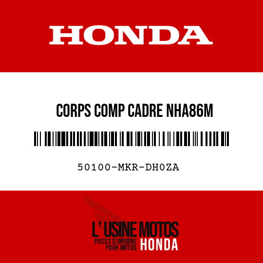 image de 50100-MKR-DH0ZA CORPS COMP CADRE NHA86M