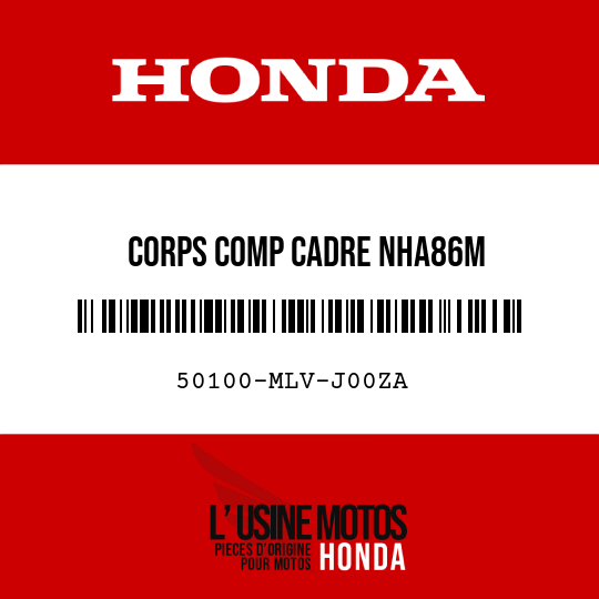 image de 50100-MLV-J00ZA CORPS COMP CADRE NHA86M