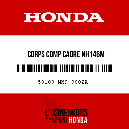image de 50100-MM9-000ZA CORPS COMP CADRE NH146M 