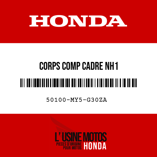 image de 50100-MY5-G30ZA CORPS COMP CADRE NH1 