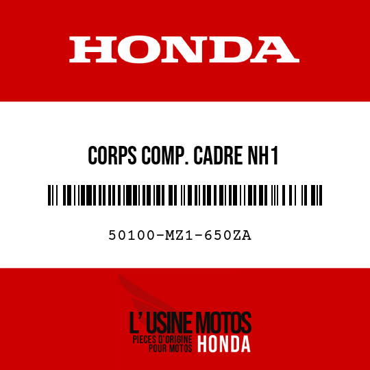 image de 50100-MZ1-650ZA CORPS COMP. CADRE NH1 