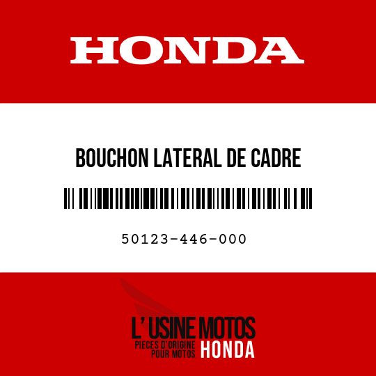 image de 50123-446-000 BOUCHON LATERAL DE CADRE