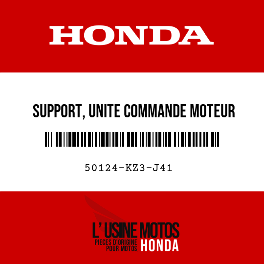 image de 50124-KZ3-J41 SUPPORT, UNITE COMMANDE MOTEUR