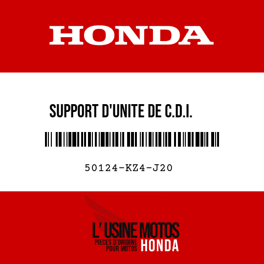 image de 50124-KZ4-J20 SUPPORT D'UNITE DE C.D.I.