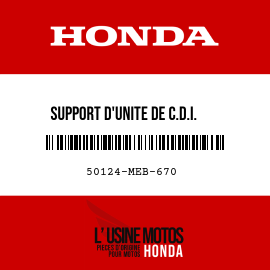 image de 50124-MEB-670 SUPPORT D'UNITE DE C.D.I.