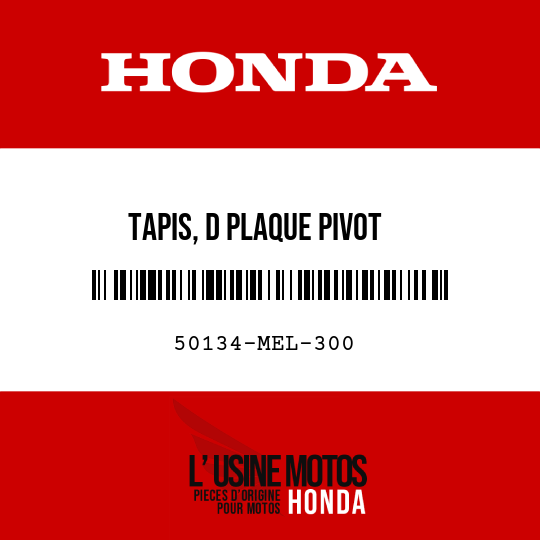 image de 50134-MEL-300 TAPIS, D PLAQUE PIVOT