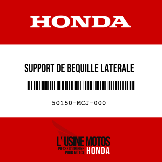 image de 50150-MCJ-000 SUPPORT DE BEQUILLE LATERALE