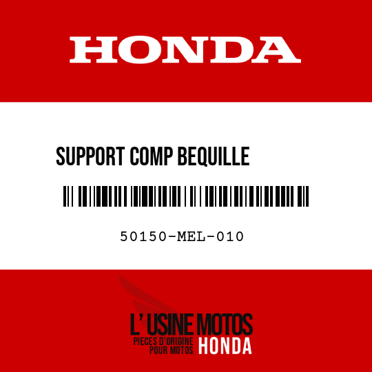 image de 50150-MEL-010 SUPPORT COMP BEQUILLE        LATERALE