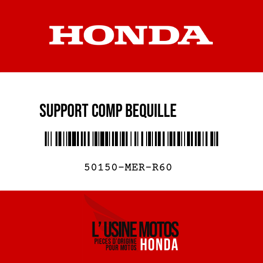 image de 50150-MER-R60 SUPPORT COMP BEQUILLE        LATERALE