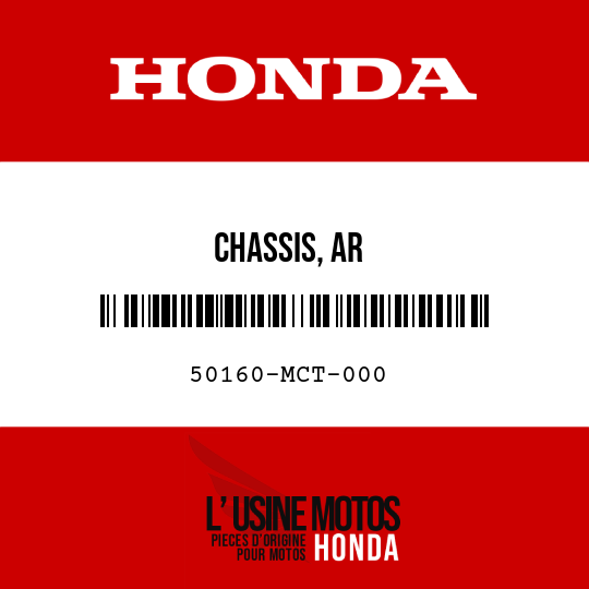 image de 50160-MCT-000 CHASSIS, AR