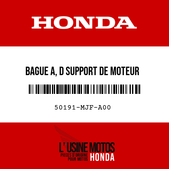 image de 50191-MJF-A00 BAGUE A, D SUPPORT DE MOTEUR