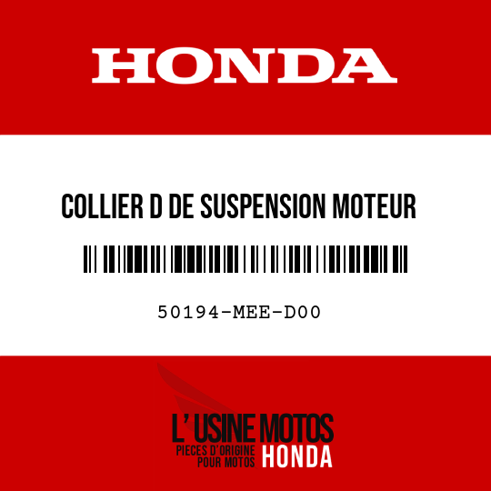 image de 50194-MEE-D00 COLLIER D DE SUSPENSION MOTEUR