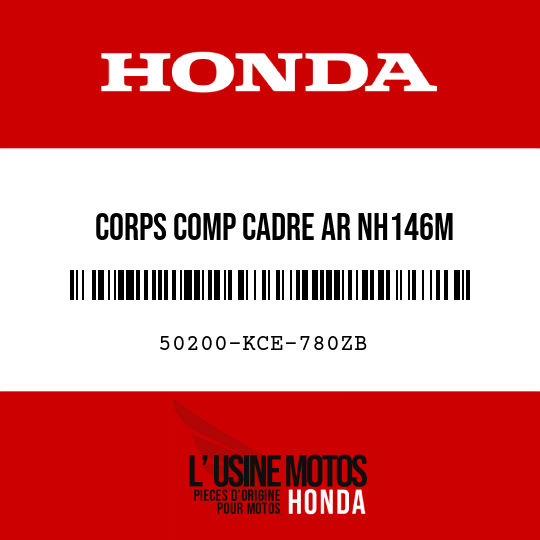 image de 50200-KCE-780ZB CORPS COMP CADRE AR NH146M 