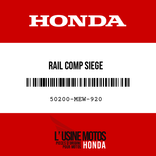 image de 50200-MEW-920 RAIL COMP SIEGE