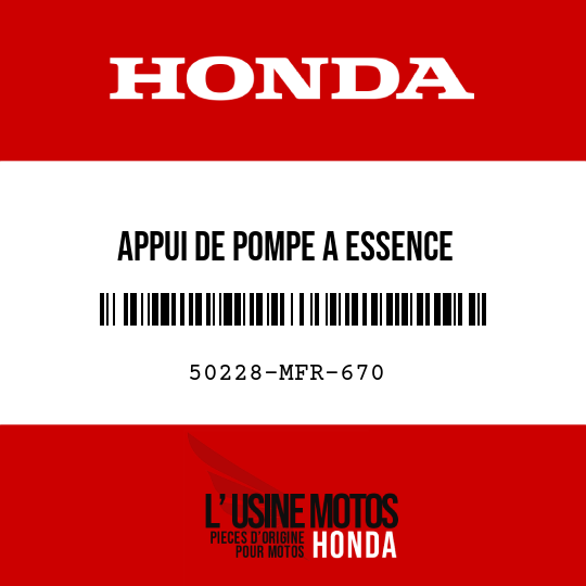 image de 50228-MFR-670 APPUI DE POMPE A ESSENCE