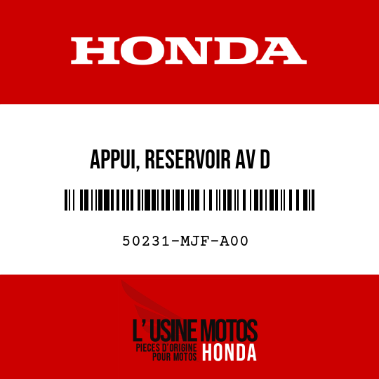 image de 50231-MJF-A00 APPUI, RESERVOIR AV D