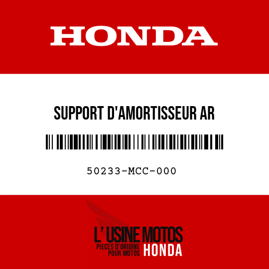 image de 50233-MCC-000 SUPPORT D'AMORTISSEUR AR