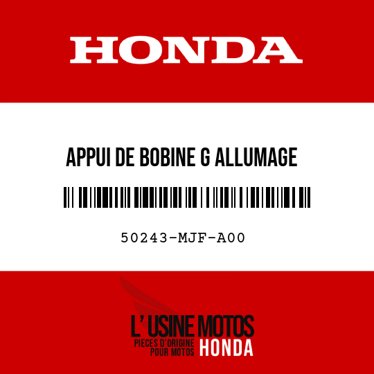 image de 50243-MJF-A00 APPUI DE BOBINE G ALLUMAGE
