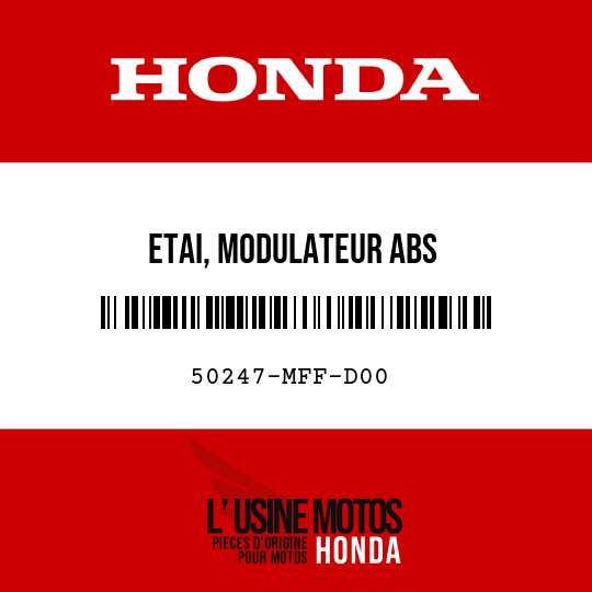 image de 50247-MFF-D00 ETAI, MODULATEUR ABS