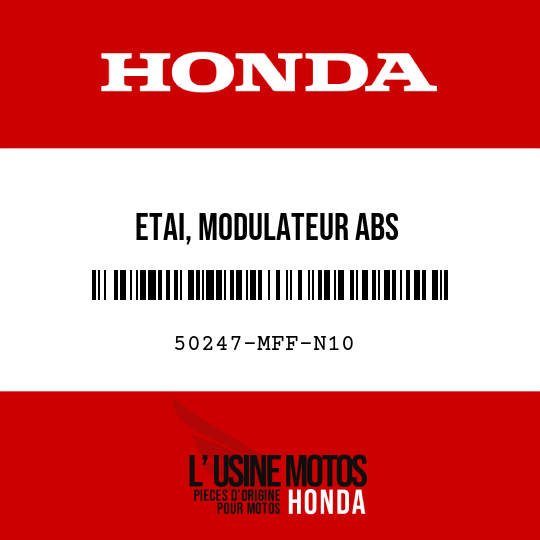image de 50247-MFF-N10 ETAI, MODULATEUR ABS