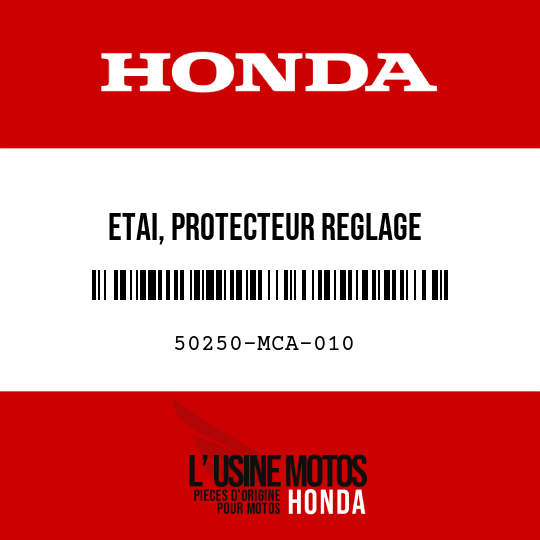 image de 50250-MCA-010 ETAI, PROTECTEUR REGLAGE