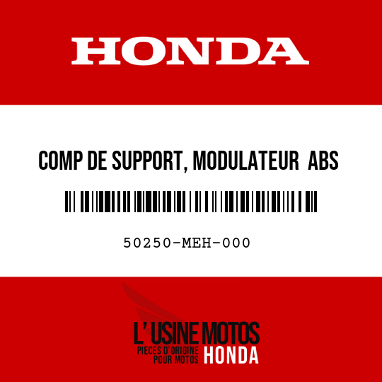 image de 50250-MEH-000 COMP DE SUPPORT, MODULATEUR  ABS