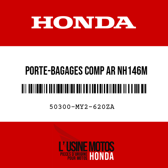 image de 50300-MY2-620ZA PORTE-BAGAGES COMP AR NH146M 