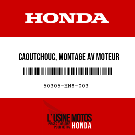 image de 50305-HN8-003 CAOUTCHOUC, MONTAGE AV MOTEUR
