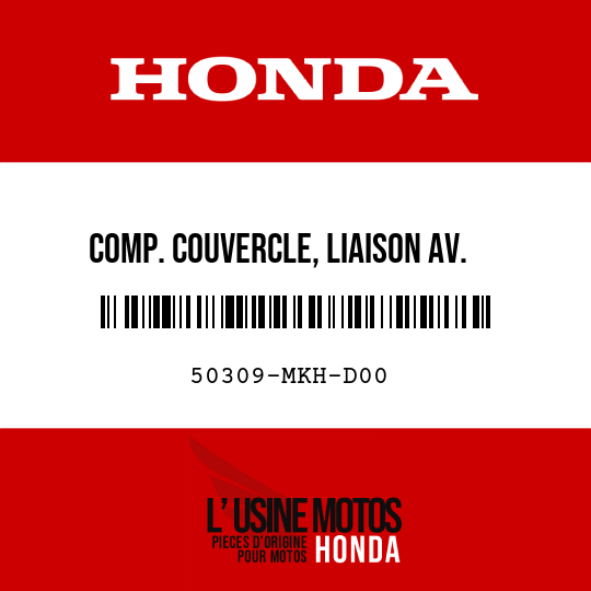 image de 50309-MKH-D00 COMP. COUVERCLE, LIAISON AV.