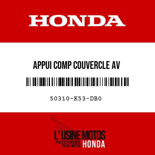 image de 50310-K53-DB0 APPUI COMP COUVERCLE AV