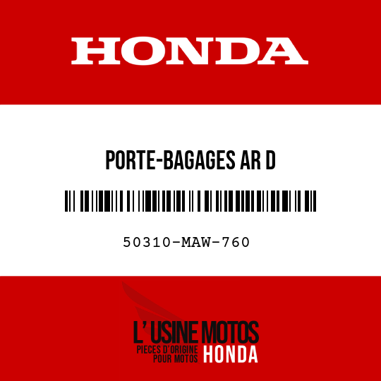 image de 50310-MAW-760 PORTE-BAGAGES AR D