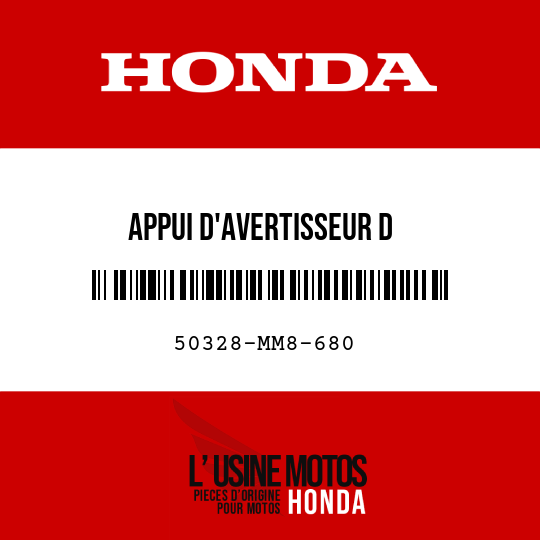 image de 50328-MM8-680 APPUI D'AVERTISSEUR D