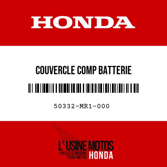 image de 50332-MR1-000 COUVERCLE COMP BATTERIE